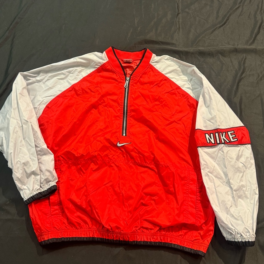 VTG 1/2 Zip NIKE Windbreaker PULLOVER JACKET XL